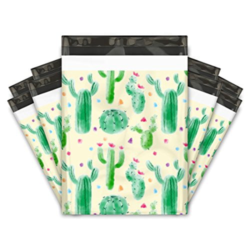 Quality Shipping Bag Envelopes 10x13" Designer Tropical Poly Mailers Combo Pack